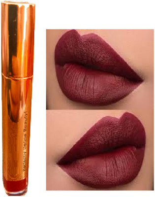 Luipui TRENDING AWESOME MAROON LIQUID MATTE FINISH LIPSTICK PACK OF 1(MAROON, 6 ml)