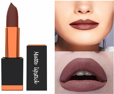 DARVING It All Highly Pigmented Long Lasting Non Transfer Matte lipstick(BROWN, 3.5 g)