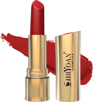 Shryoan Matte Longlasting Non Transfer Lipstick(Blood Red, 3.8 g)