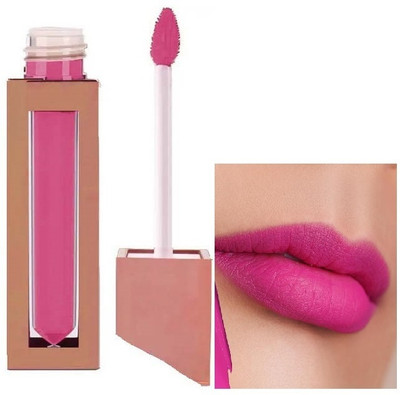 GABBU Non Transfer Waterproof Longlast Matte Liquid Lipstick(pink, 8 ml)