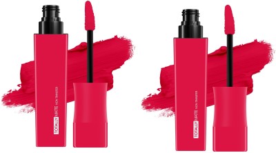 ADJD Comob Totally Matte Liquid Lipstick One Swipe Application Neon pink(Neon pink, 15 g)