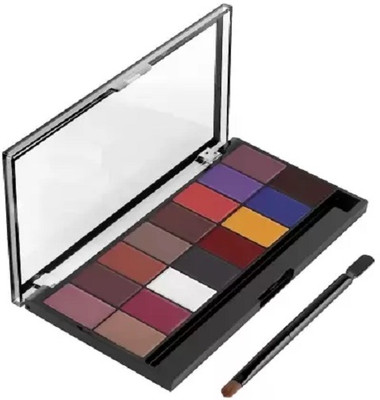 Jiwoo Multi Color Ultra Pigmented Matte Lip Color Palette (MULTICOLOR,(MULTI-COLOUR, 36 g)