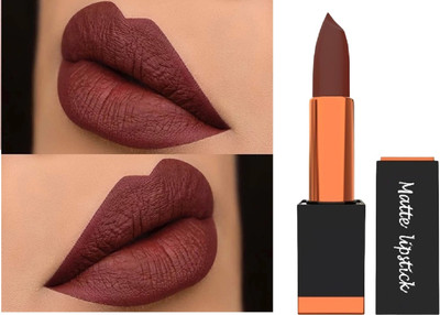 DARVING Moisturizing Lightweighted Lipstick with Glossy Shine Formula(BROWN, 3.5 g)