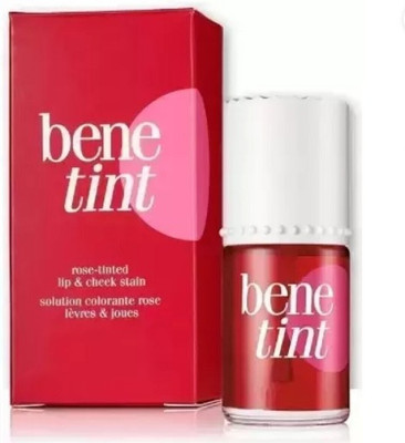 K3NTERPRISES waterproof amazing long lasting lip and cheek tint bene tint(Red, 12.5 ml)