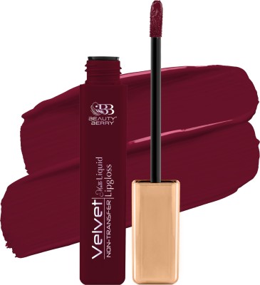 Beauty Berry Velvet Waterproof, Non Transfer Long Lasting Matte Liquid Lipstick for Women(Fly Girl, 5 ml)