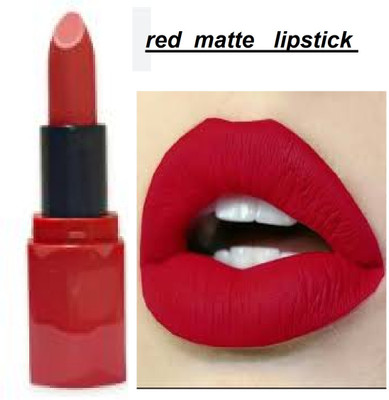 Luipui best red crayon matte look lipstick best for party(red, 6 g)