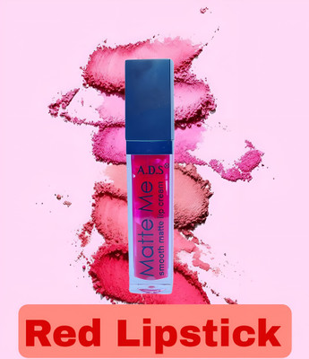 Elecsera Crazy Matte Me Liquid Lipstick Red(Red, 6 ml)