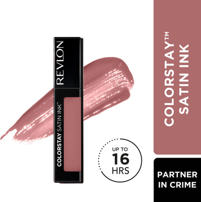 Revlon ColorStay Satin Ink Liquid Lipstick|Longlasting 16 Hrs(Partner In Crime, 5 g)