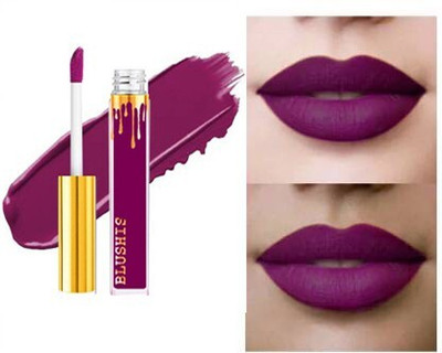 K3NTERPRISES Non Transfer Waterproof Longstay Professionally Liquid Lipstick(Purple Pout, 6 ml)