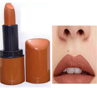 Luipui smooth best light brown matte finish lipstick pack of 1(brown, 6 g)