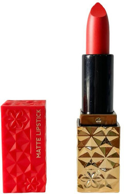 ARRX Gold Bars Waterproof Matte Long Lasting Lipstick Red(Red, 5 g)