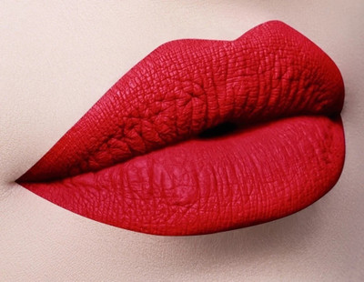 WOONGMI Transfer Proof Matte Liquid Lipstick For Womens(Red, 5 ml)