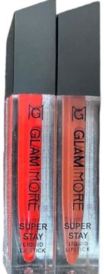 glam more super stay liquid lipstick L-7and12(1and5, 5 ml)