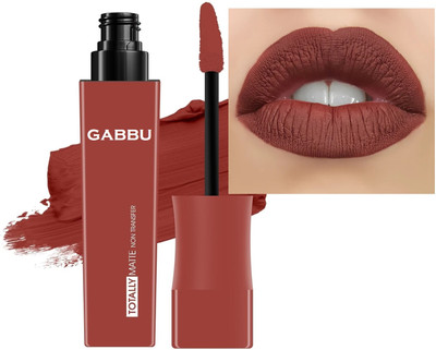 GABBU SuperStay Matte Ink Liquid Lipstick Lasts Up To 16 Hour(Beown, 7.3 g)