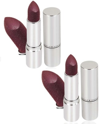 Latixmat SHIMMERY SHINY MULTI PURPOSE GLITTER MAGENTA LIPSTICK(Wine, 7.6 g)