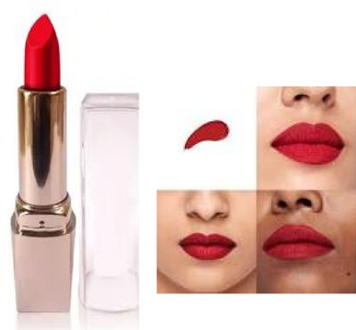 Luipui red matte lipstick waterproof amazing shade awesome color pack of 1(red, 6 g)