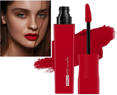 tanvi27 Lightweight & Comfortable, One Swipe Application Liquid Lipstick(RED, 7.5 ml)