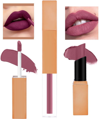 GABBU Transferproof & Smudge Proof | Highly Pigmented Lipstick for Women(Castro Pink, 7 ml)