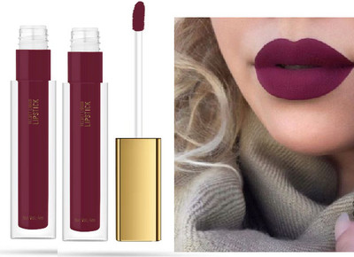 ADJD Combo Velvet Matte,Long-Lasting & Non-Drying Liquid Lipstick Wine(Wine, 8 ml)
