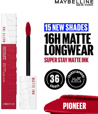 MAYBELLINE NEW YORK New York Super Stay Matte Ink Liquid Lipstick(20 Pioneer, 5 ml)