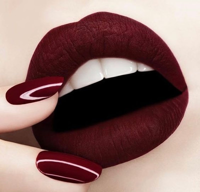 BLUEMERMAID LONG LASTING COLOR MAROON MATTE LIQUID LIPSTICK(MAROON, 6 ml)