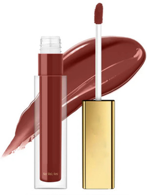 AFARAXIA Long Lasting Creamy Soft Texture Smooth Touch Liquid Lipstick(Brown, 4 ml)