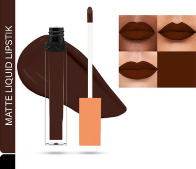 Luipui PREMIUM MATTE NON-DRYING & SMUDGE PROOF MATTE LIPSTICK PACK OF 1(CHESTNUT ROSE - 205, 9 ml)
