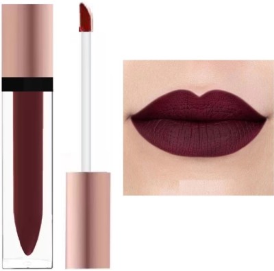 HUZURLU Deep Dark maroon Original Matte Lipstick Long Lasting 24 Hour(marron, 7 ml)