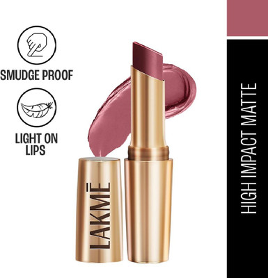 Lakmé 9TO5 Primer + Matte Lip Color(Mauve Matter, 3.6 g)
