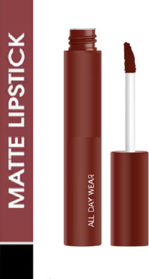 Luipui MATTE CRUSH SUPER STAY LONG LASTING, FULL COVERAGE LIPSTICK PACK OF 1(COCO BLOCK, 12 ml)