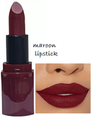 Luipui trending long lasting maroon matte lipstick pack of 1 MAROON