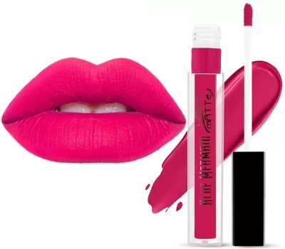 BLUEMERMAID Matte Liquid Lipstick - Long-Lasting, Waterproof & Smudge-Proof(PINK, 6 ml)