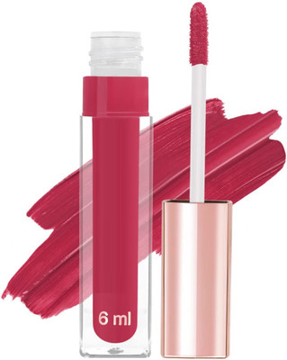 Yuency SMUDGE PROFF MATTE FINISH WATER PROOF & LONG LASTING LIPSTICK(rosy red, 6 ml)
