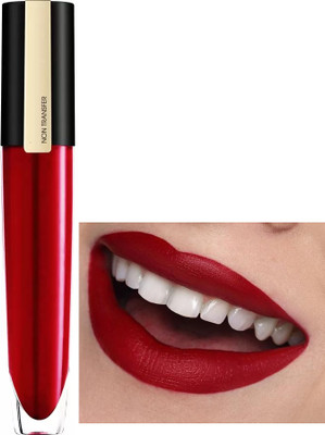 Jiwoo Smudge Proof Longlasting Sensational Liquid Matte Lipstick(RED, 6 ml)