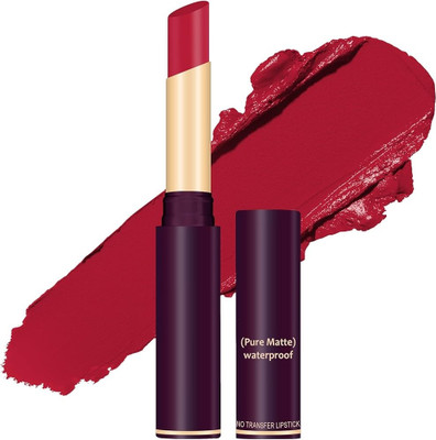 YAWI Waterproof & Smudge Proof Lipstick(Red, 3.6 g)