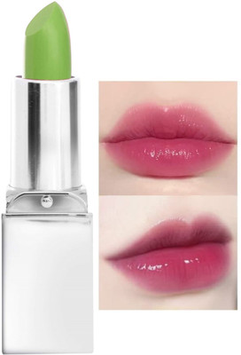 THTC Highly Pigmented Matte Lipstick | Long Lasting |Creamy Texture | Matte Finish |(Green, 3.6 g)