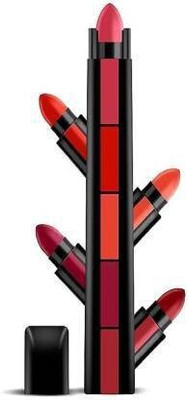 SkinOza Fab 5 Step Lipstick 5 in 1 new stylish Lipsticks red edition(Multicolor, 50 g)