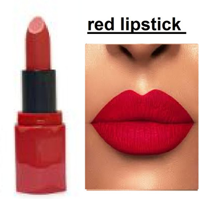 Luipui awesome red crayon matte lipstick waterproof amazing(red, 6 g)