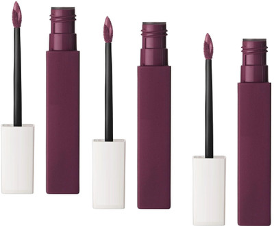 AFARAXIA Use Smudge proof Waterproof Long lasting Liquid matte lipstick(Berry purple, 11.4 ml)