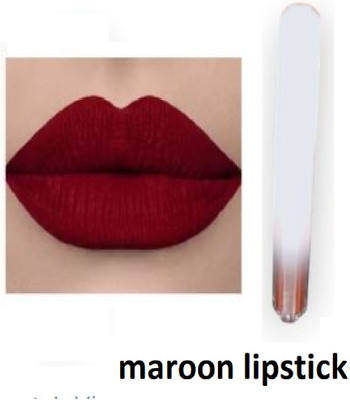 Luipui new stylish lipstick color trending for perfect for lips pack of 1(maroon, 6 ml)