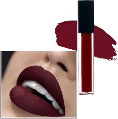 Wonholli Long Lasting Lipstick With Velvety Finish(Maroon, 6 ml)