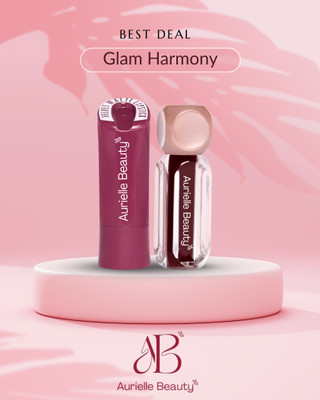 Aurielle Beauty Glam Harmony | Matte+Liquid Combo|Waterproof | Lightweight Lipstick(Shade 16 _ Mauve Pink, Cocoa Crave Shade 22, 3.5 g)