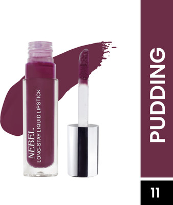 Nebel Cosmetics Nebel TRENDY Matte Liquid Lipstick(Shade 11: Pudding, 7 g)