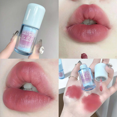 DAIMANPU Gege Matte Class: Super Hold Matte Lipsticks with Kiss Punch & Cool Lips Lifter(Rosy Pink Dark, 3.8 ml)