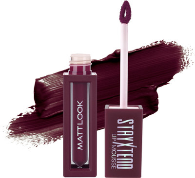 MATTLOOK Stayxtend Lip Mousse Enriched With Vitamin E & Non Sticky(11 Sugar Plum, 4 ml)