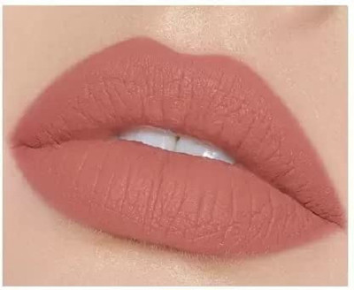 AFARAXIA Matte Non Transfer Premium Lipstick ruby red(Peach brown, 3.5 ml)