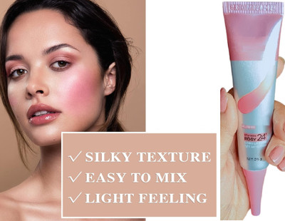 HUZURLU Temperature Color Changing Cream Blush for Cheeks & Lips Lip Stain(25 g)