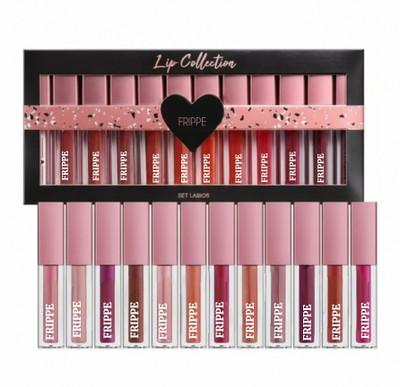 FRIPPE Lip Colour Lipstick Combo Pack of 6|Vibrant Matte Liquid Lipstick for Women|(Multicolour, 20 ml)