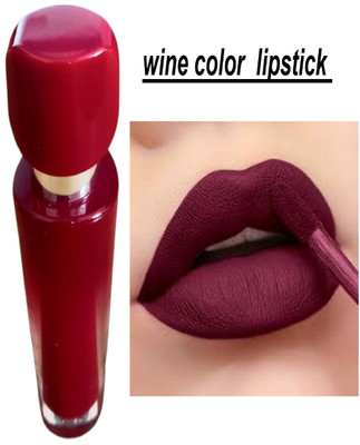 Luipui wine color matte look lipstick waterproof amazing(maroon, 6 ml)
