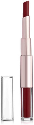 REIMICHI Duo Liquid Lipstick with Matte Finish and Moisturizing Gloss matte lipstick(MAROON, 3 ml)